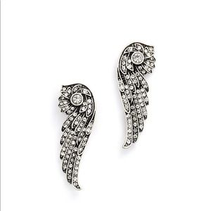Lulu Frost Rise Stud Crystal earrings